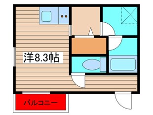 ウェル東海通の物件間取画像